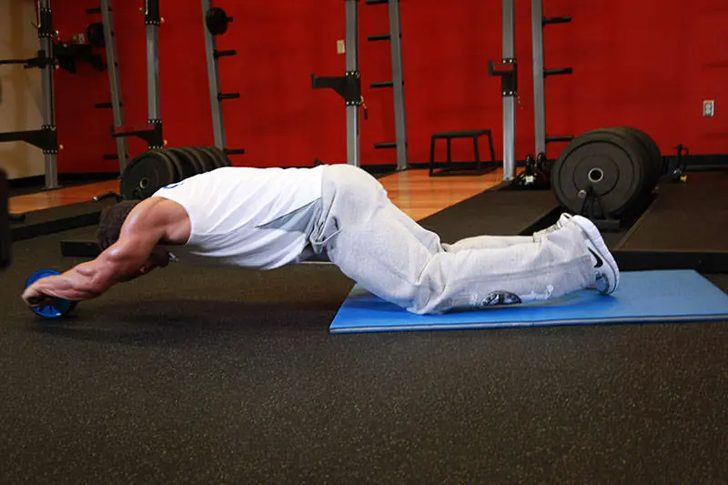 Ab Roller — finish position