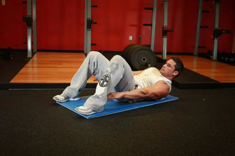 Alternate Heel Touchers — finish position