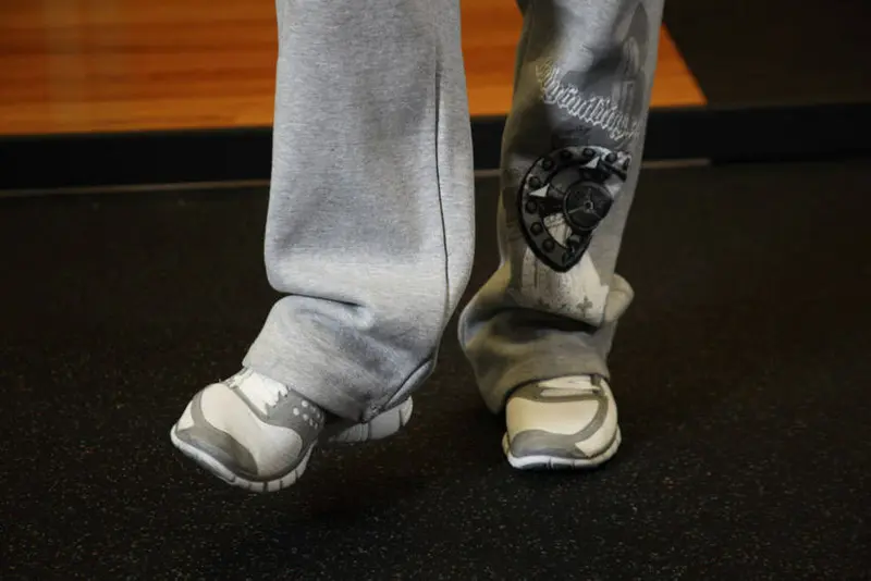 Ankle Circles — finish position