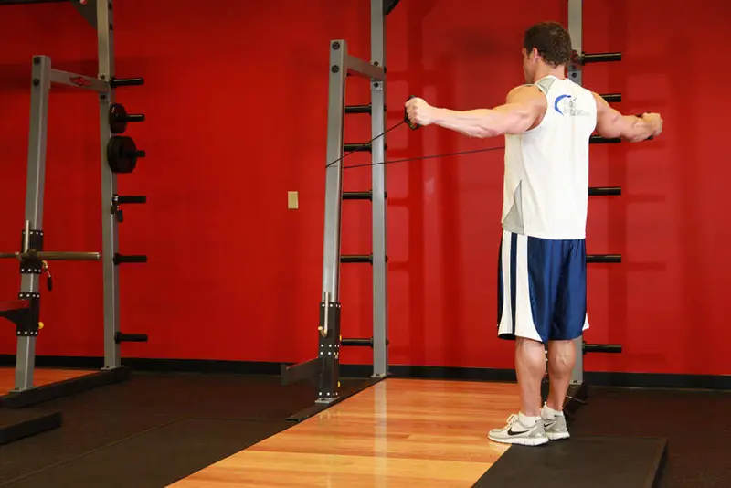 Back Flyes - With Bands — finish position