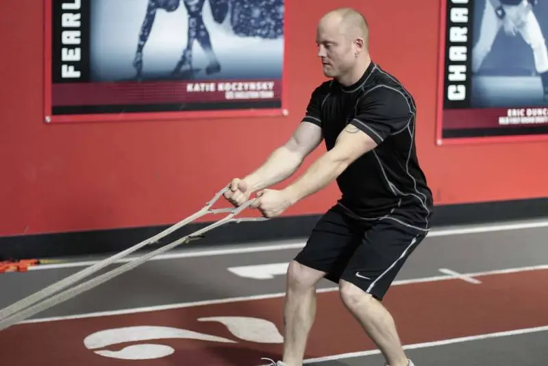 Backward Drag — finish position