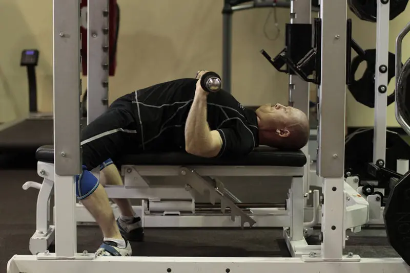 Bench Press - Powerlifting — finish position