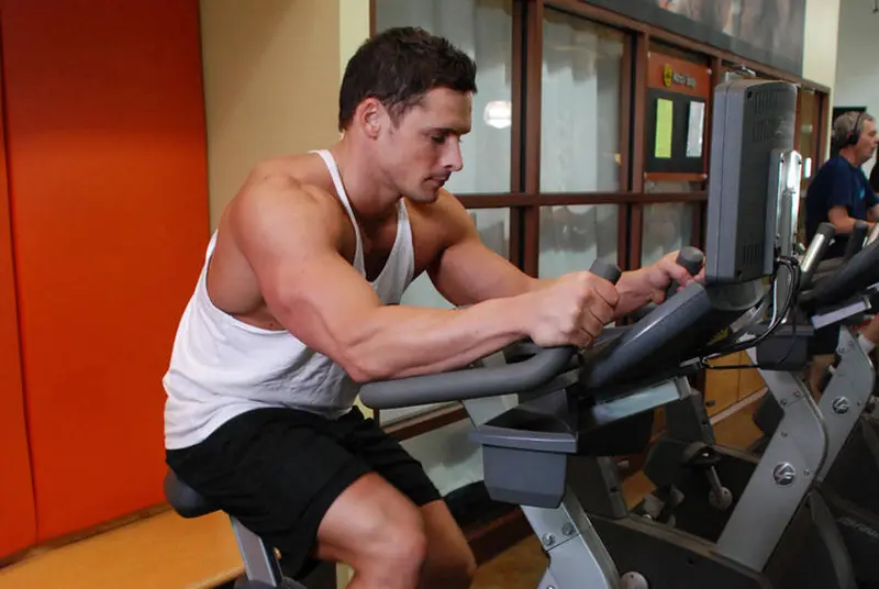 Bicycling, Stationary — finish position