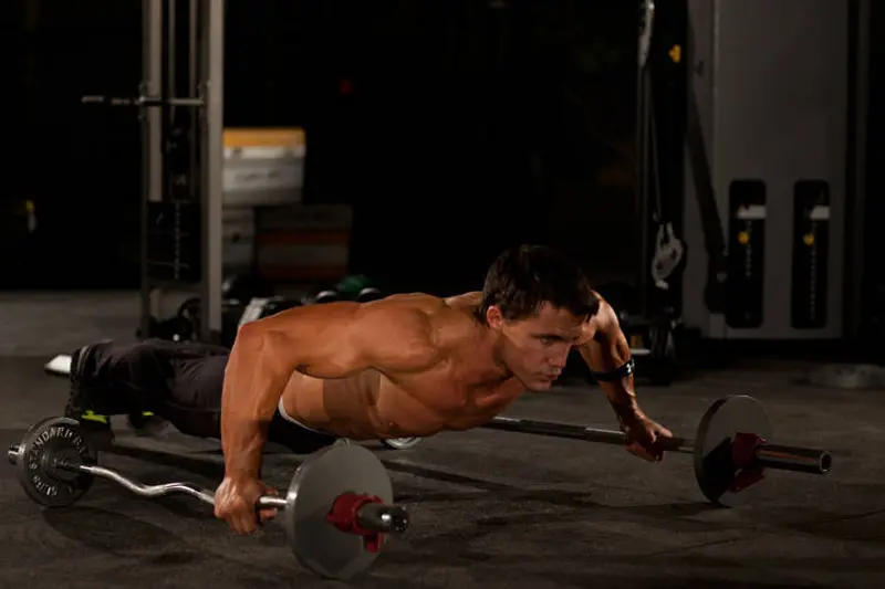 Bodyweight Flyes — finish position