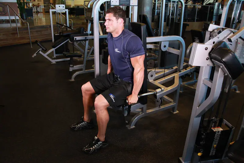Dip Machine — finish position