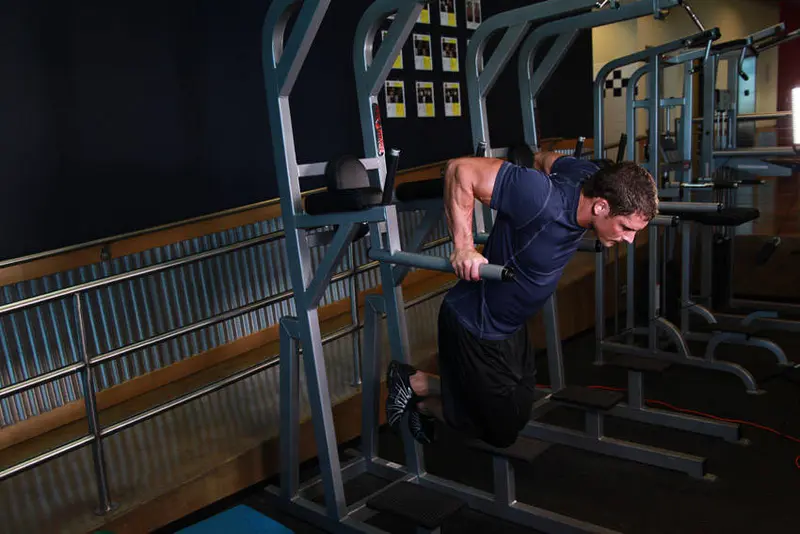 Dips - Chest Version — finish position