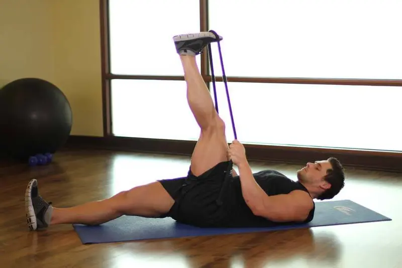 Hamstring Stretch — finish position