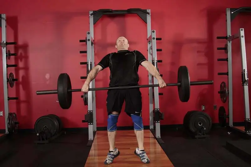 Hang Snatch — finish position