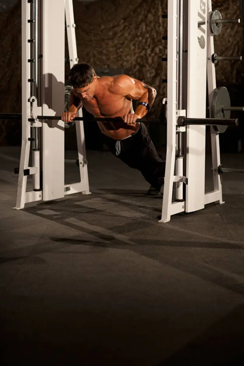 Incline Push-Up Medium — finish position