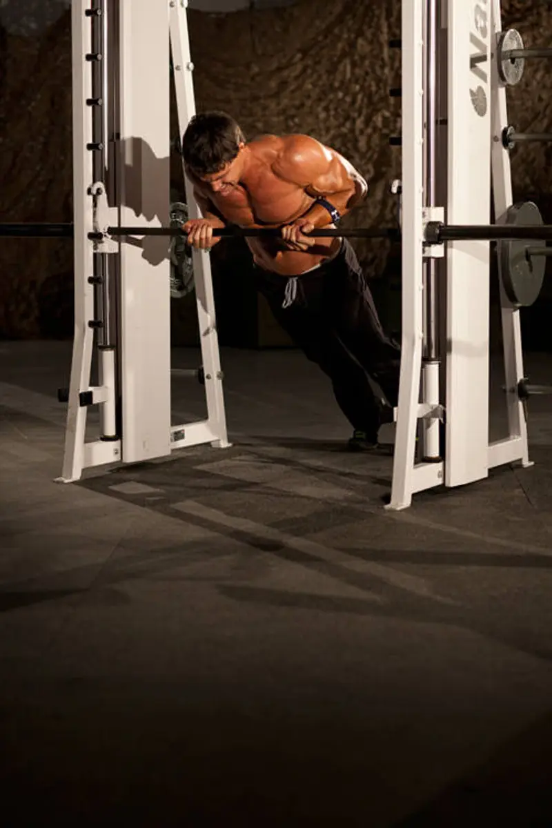 Incline Push-Up Reverse Grip — finish position