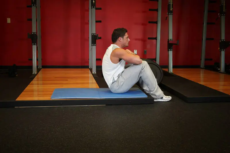 Janda Sit-Up — finish position