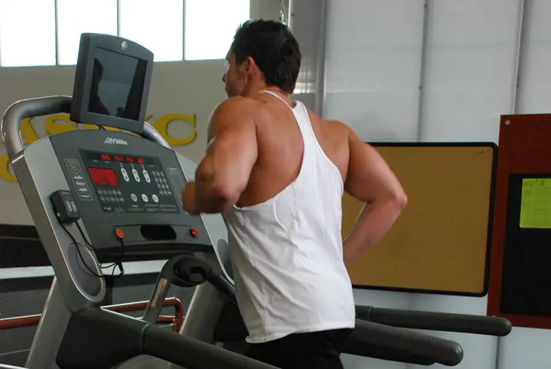 Jogging, Treadmill — finish position