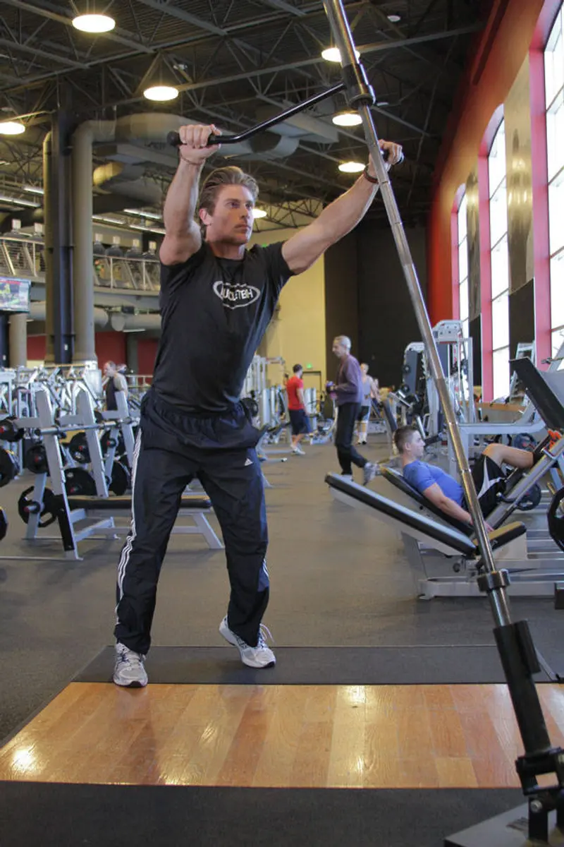 Landmine Linear Jammer — finish position