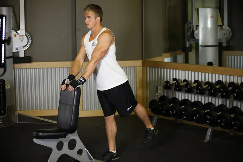 Leg Lift — finish position