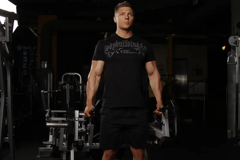Leverage Deadlift — finish position