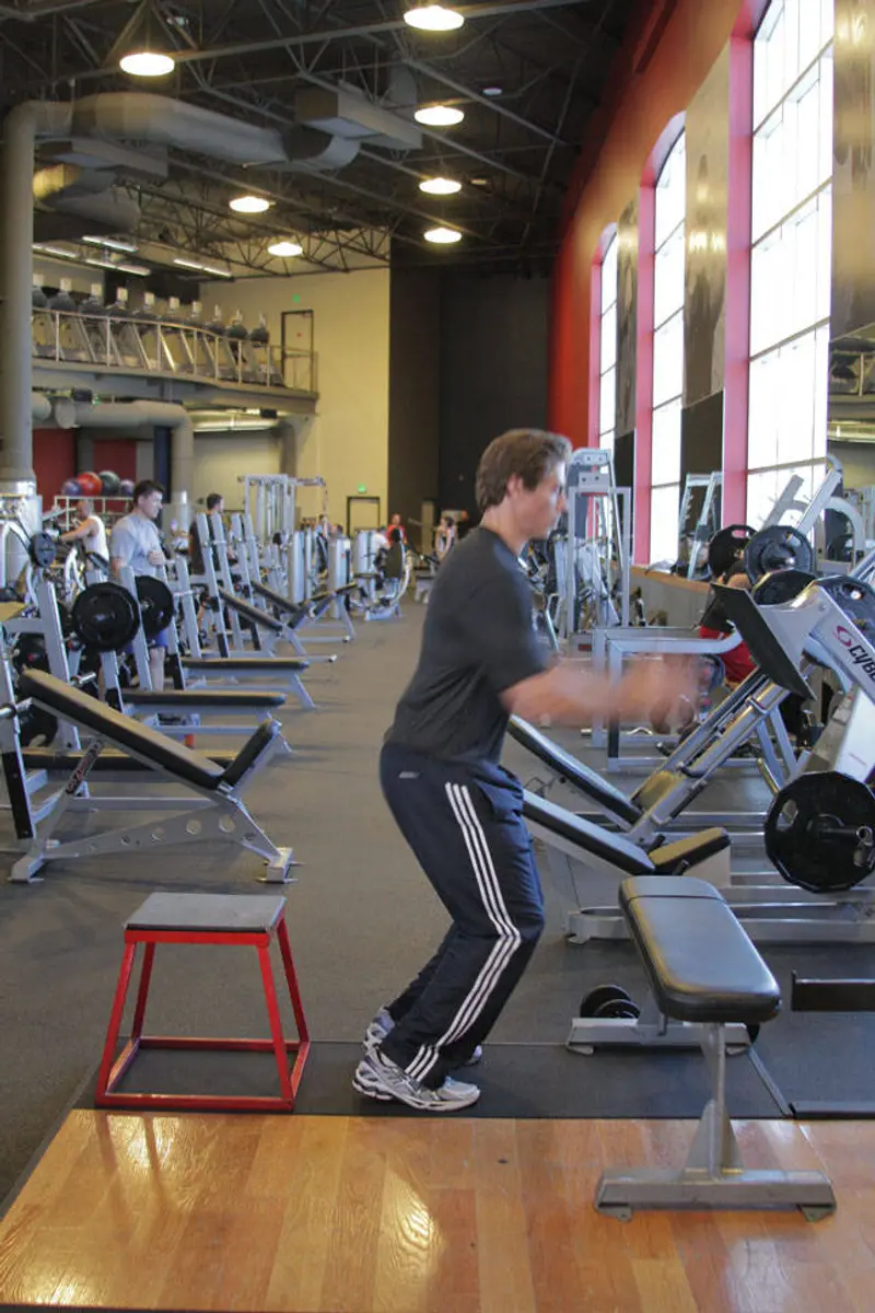 Linear Depth Jump — finish position