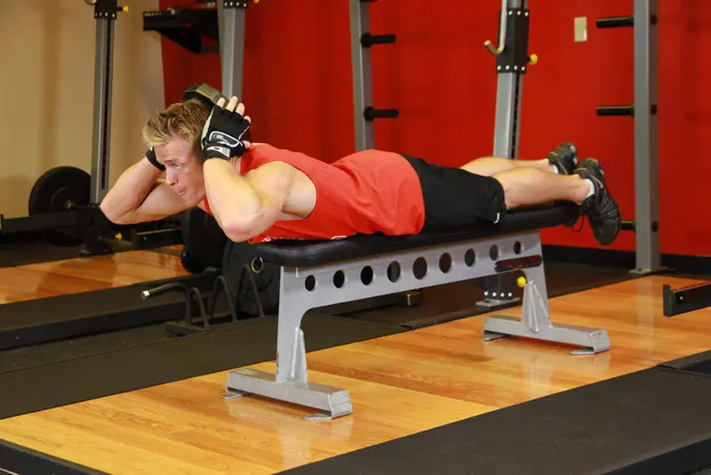 Lying Face Down Plate Neck Resistance — finish position
