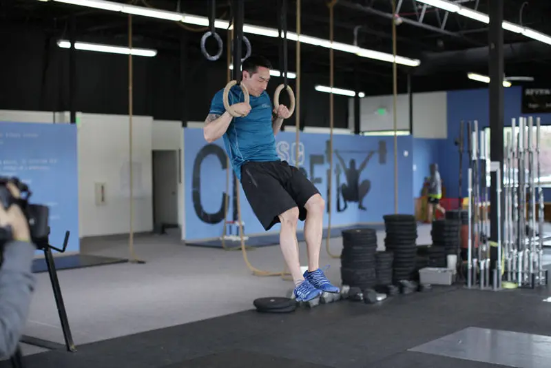Muscle Up — finish position