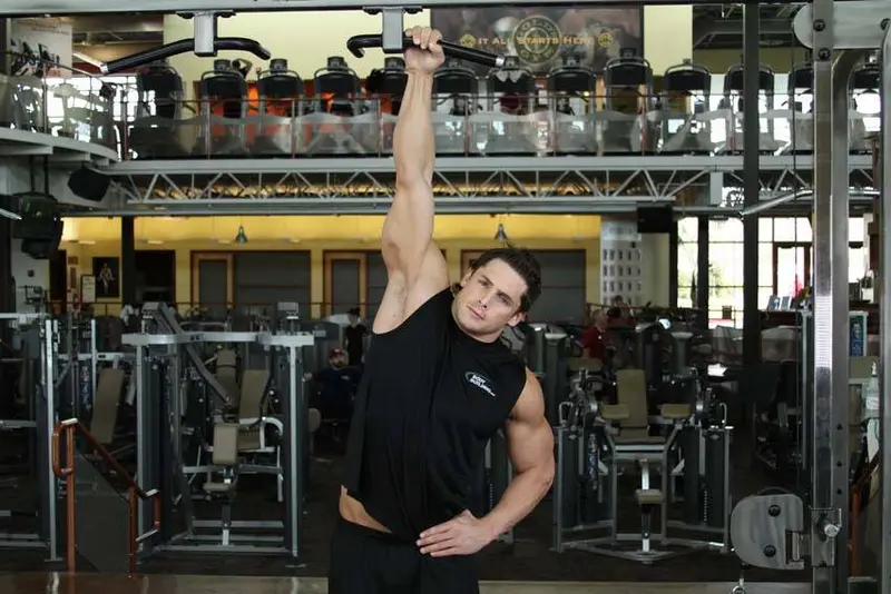 One Handed Hang — finish position