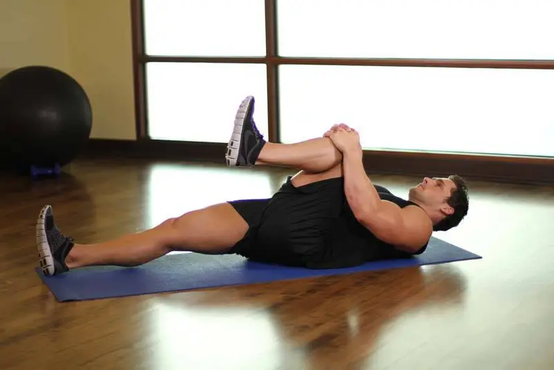 One Knee To Chest — finish position