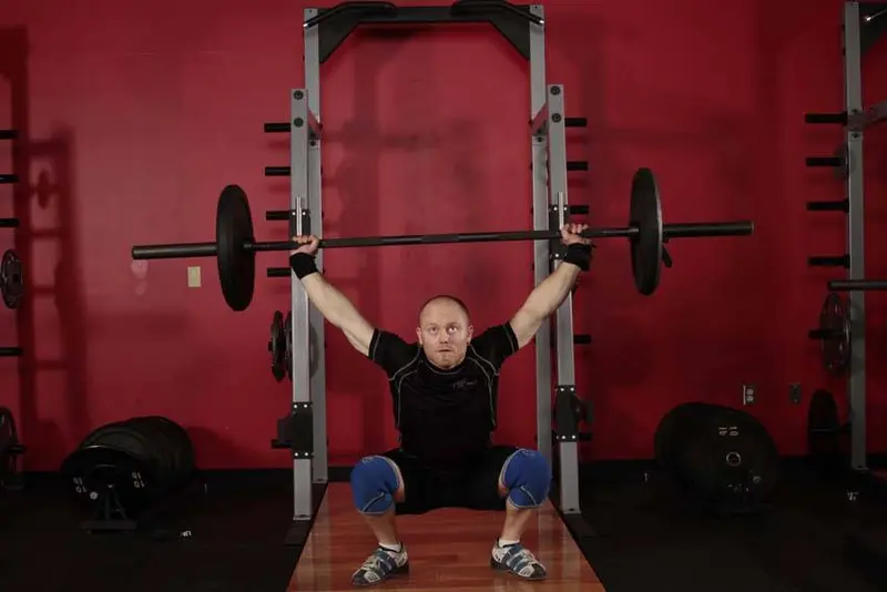 Overhead Squat — finish position