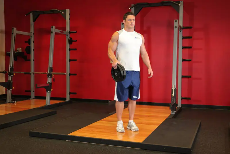 Plate Pinch — finish position