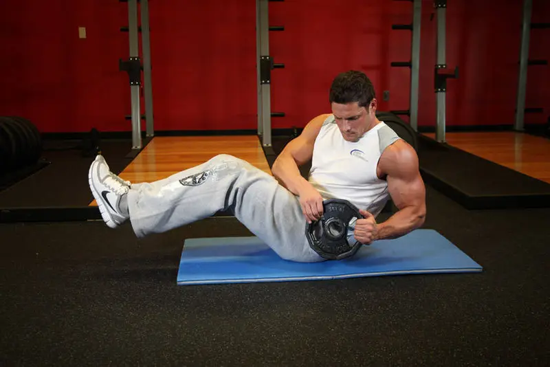 Plate Twist — finish position