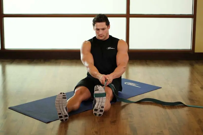 Posterior Tibialis Stretch — finish position