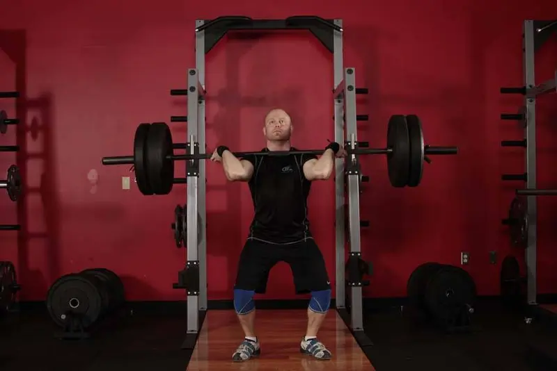 Power Jerk — finish position