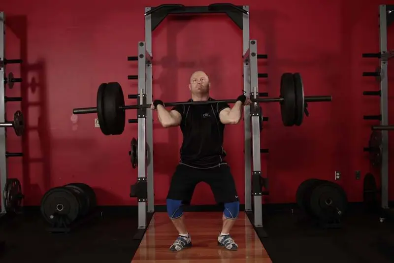 Push Press — finish position