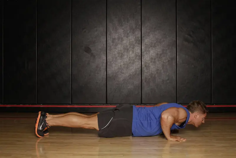 Push Up to Side Plank — finish position