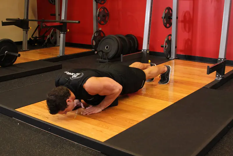 Push-Ups - Close Triceps Position — finish position