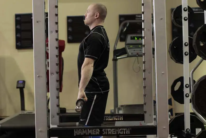 Rack Pulls — finish position