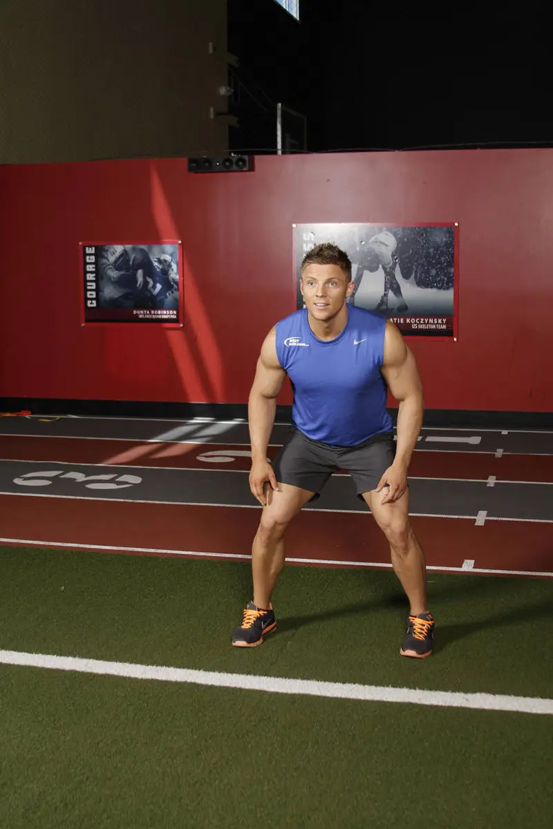 Return Push from Stance — finish position