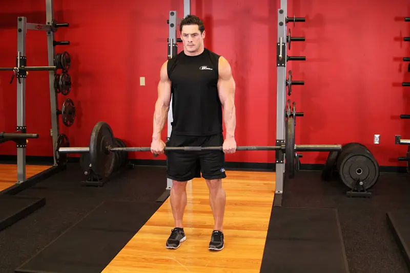Romanian Deadlift — finish position
