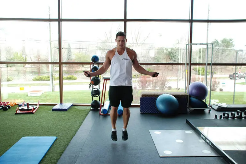 Rope Jumping — finish position
