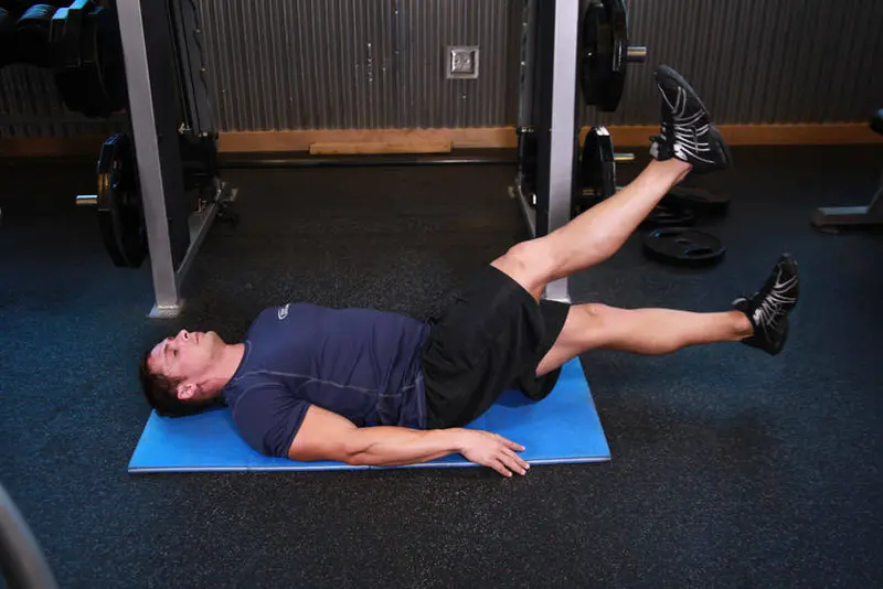 Scissor Kick — finish position