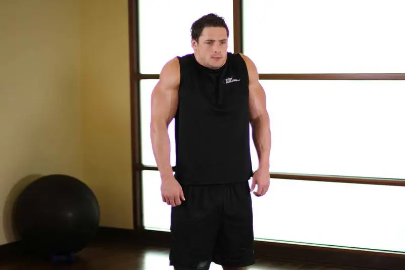 Shoulder Raise — finish position