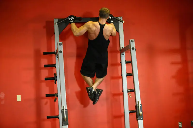 Side To Side Chins — finish position