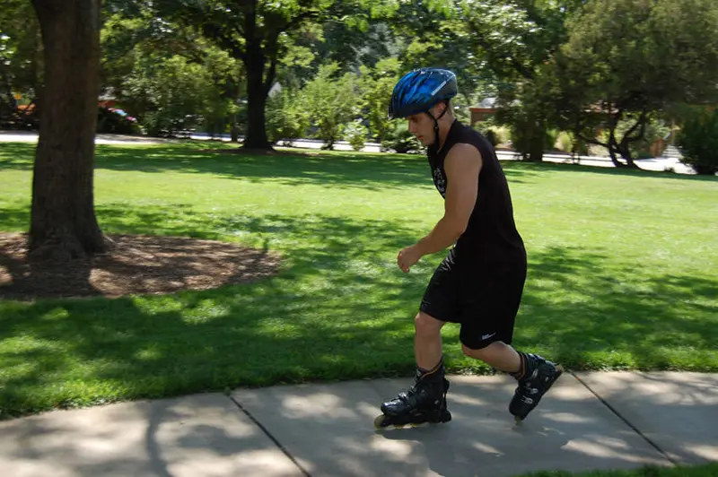 Skating — finish position