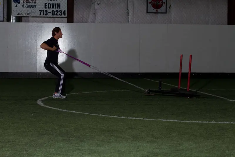 Sled Row — finish position