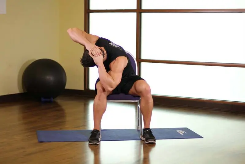 Spinal Stretch — finish position