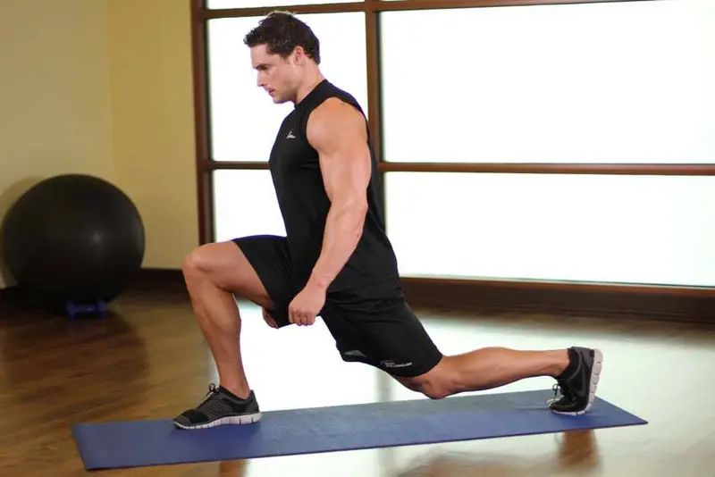Standing Hip Flexors — finish position