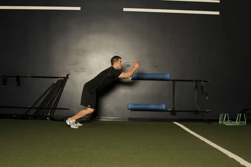 Standing Long Jump — finish position