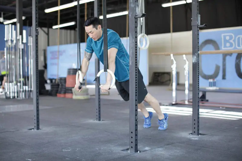 Suspended Push-Up — finish position