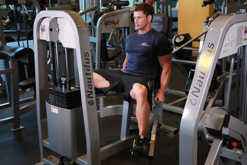 Thigh Abductor — finish position