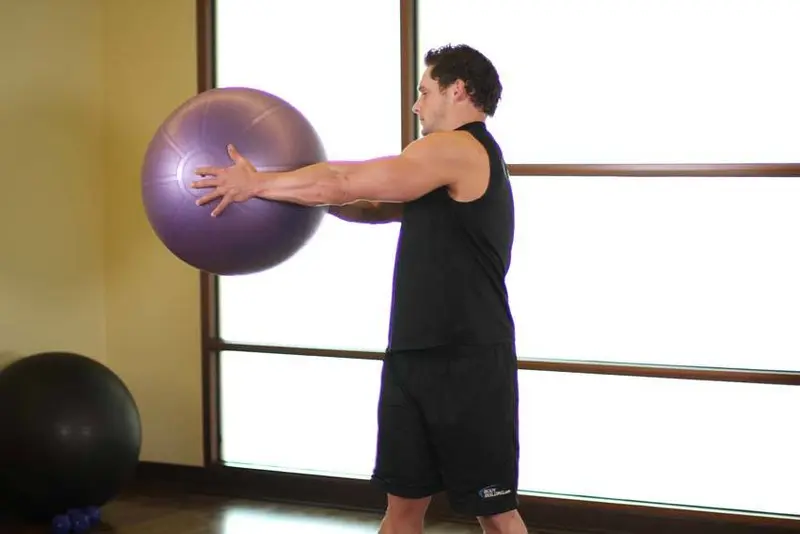 Torso Rotation — finish position