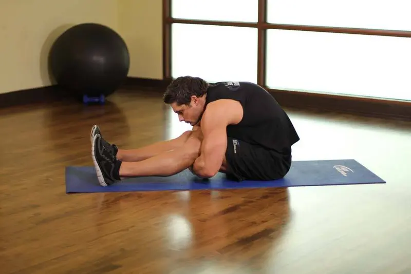Upper Back-Leg Grab — finish position
