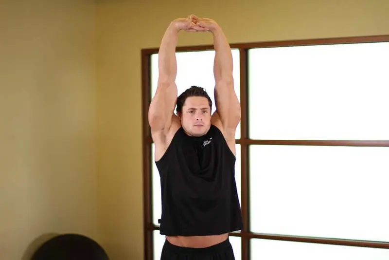 Upward Stretch — finish position