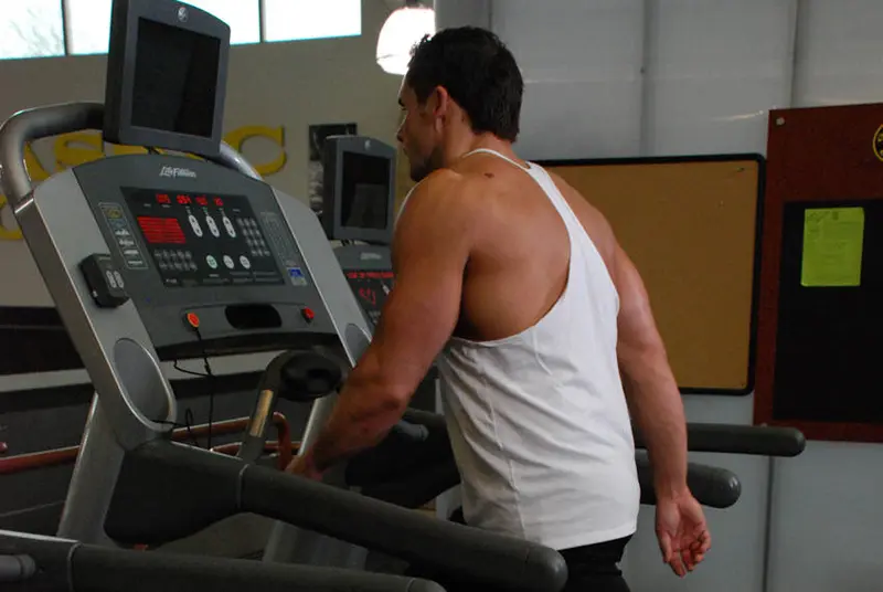 Walking, Treadmill — finish position